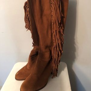 Steve Madden Fringe Boots